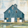 Blue Barn, 12" x 12"