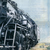 Steam 3416, 24" x 24" Framed