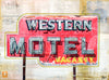 Western Motel, 12" x 16"