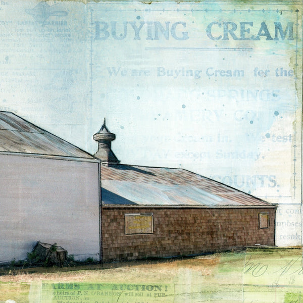 The Old Creamery, 6" x 12"