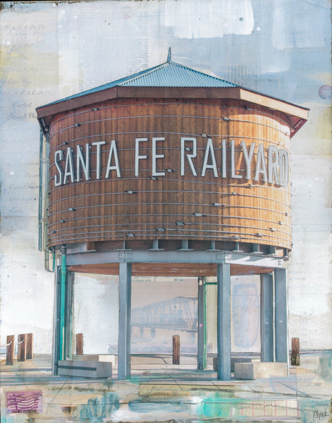 SF Rail Tower North, 18" x 14"